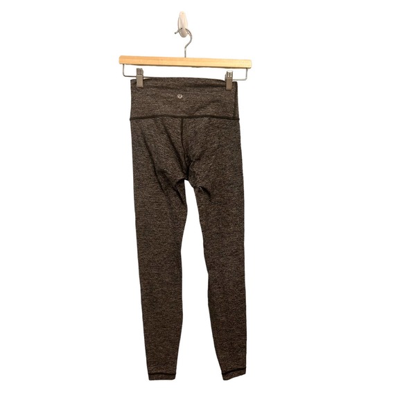 Lululemon Wunder Under Hi-Rise Tight *28" Heathered Black #4 - Picture 8 of 12